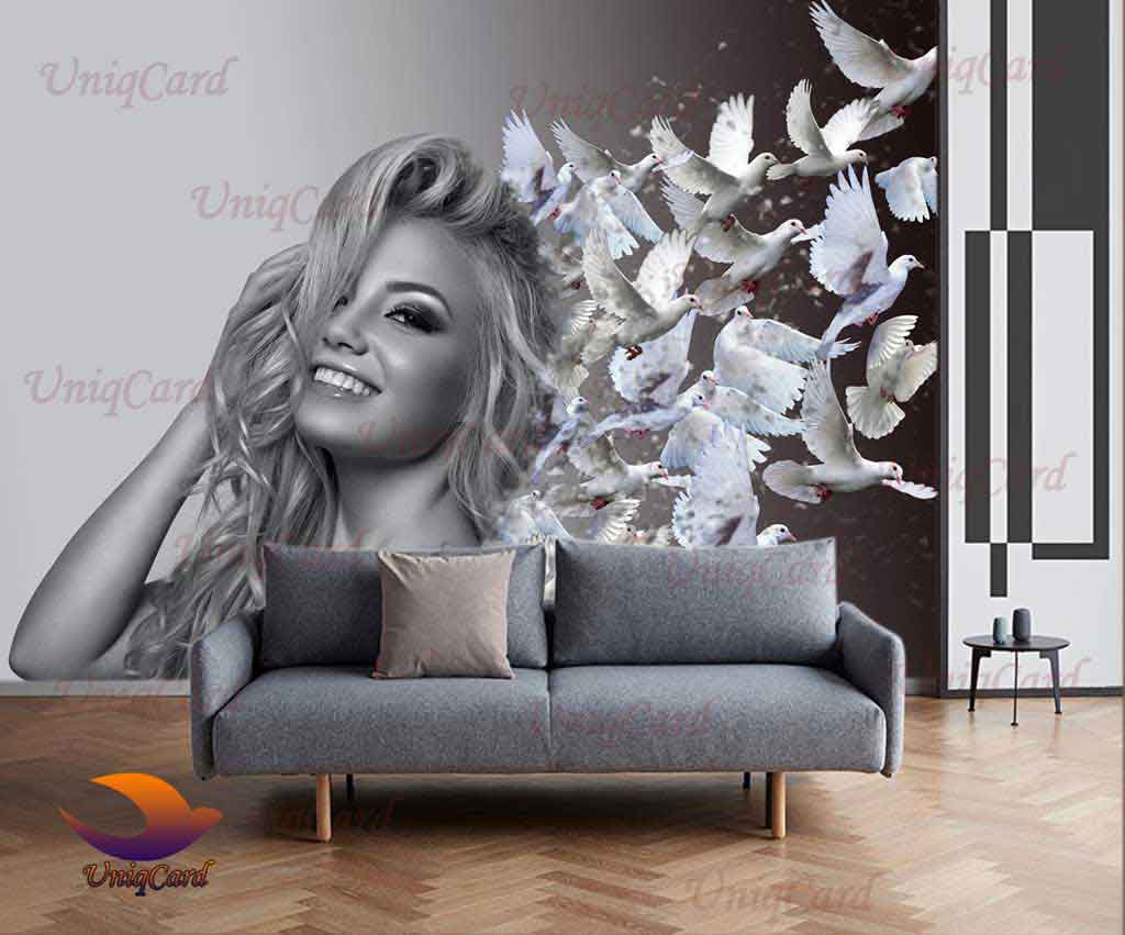 یونیک_کارت-کاغذ_دیواری-کاغذدیواری-پوستر-دوبعدی-سه_بعدی-منزل-اتاق خواب-اتاق_خواب-لایه_باز-PSD-اتاق_کودک-سالن-سالن_پذیرایی-دکور-دکوراسیون- پوستر_سه_بعدی-کاغذدیواری_سه_بعدی-آرایشگاه-سالن_زیبایی-زیبایی-زنانه-چهره-زن-مو-پرنده-سفید-خاکستری